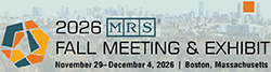 Visit Quantum Design at Materials Research Society (MRS) 2026 Fall Meeting & Exhibit, Booth 409